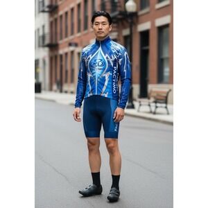 Pactimo Bike Cycling Jersey Shirt Jacket Fleece Lined Size XXS‎